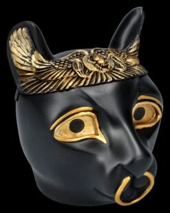 Schatulle ägyptisch - Bastet Kopf