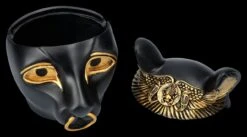 Schatulle ägyptisch - Bastet Kopf -Figurenmodell Geschäft 2D FS25260 Schatulle gyptisch Bastet Kopf 7 1280x1280