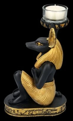 Teelichthalter - Anubis Figur Kniend -Figurenmodell Geschäft 2D FS25262 Teelichthalter Anubis Figur kniend 3 1280x1280