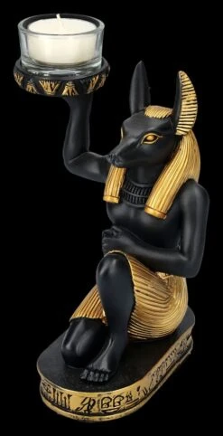 Teelichthalter - Anubis Figur Kniend -Figurenmodell Geschäft 2D FS25262 Teelichthalter Anubis Figur kniend 7 1280x1280