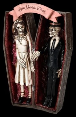 Skelettfigur - Brautpaar Im Sarg -Figurenmodell Geschäft 2D FS25266 Skelettfigur Brautpaar im Sarg 6 1280x1280
