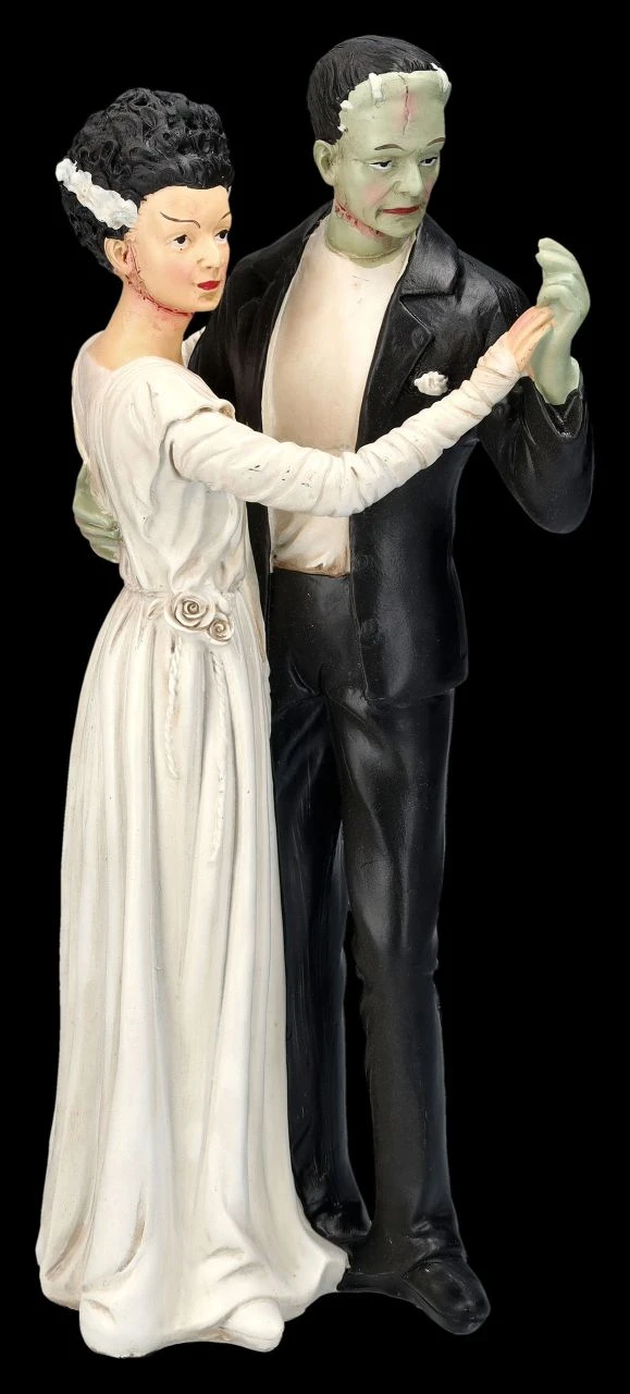 Dekofigur - Frankensteins Monster Und Braut Tanzen 4 Dekofigur - Frankensteins Monster Und Braut Tanzen – Bild 2