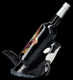 Flaschenhalter - Schwertwal Orca -Figurenmodell Geschäft 2D FS25358 Flaschenhalter Schwertwal Orca 2 1280x1280