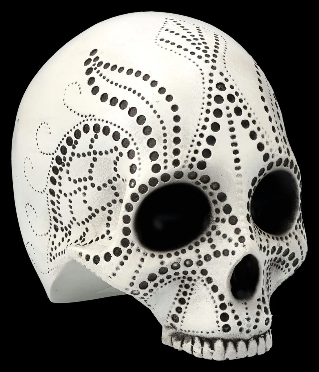 Totenkopf Figur - Pointillist Groß