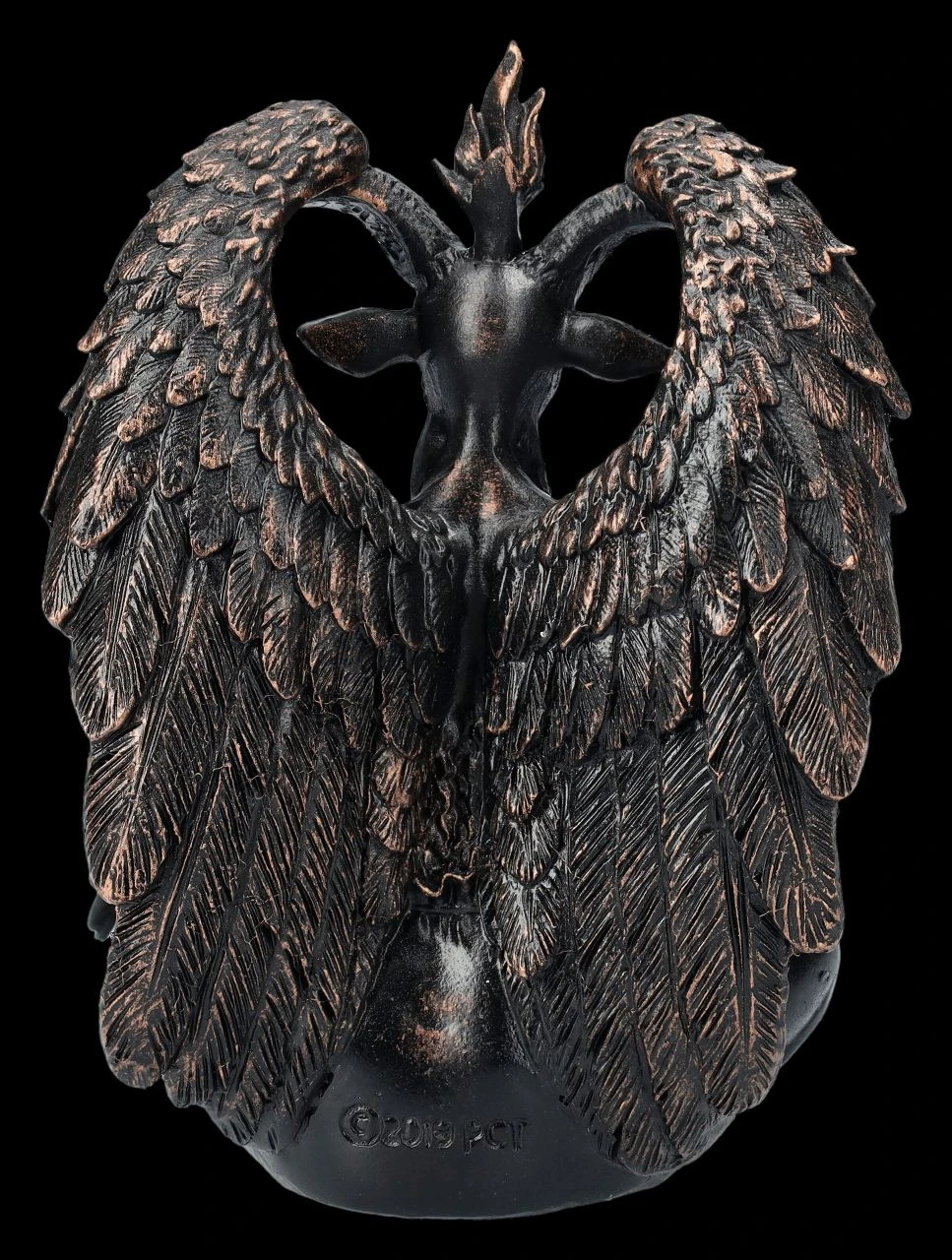 Baphomet Figur Klein - Kupferfarben 6 Baphomet Figur Klein - Kupferfarben – Bild 4