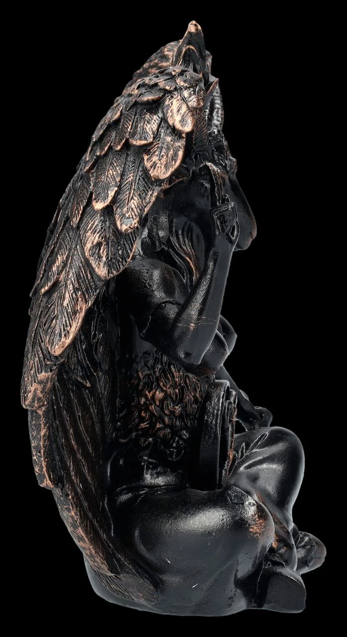 Baphomet Figur Klein - Kupferfarben 7 Baphomet Figur Klein - Kupferfarben – Bild 5