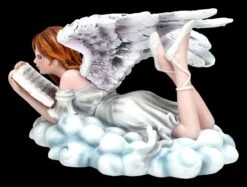 Engel Figur - Anja Liest Buch Auf Wolke -Figurenmodell Geschäft 2D FS25412 Engel Figur Sarah auf Wolke betend 6OU1Fv78dyc22G 1280x1280