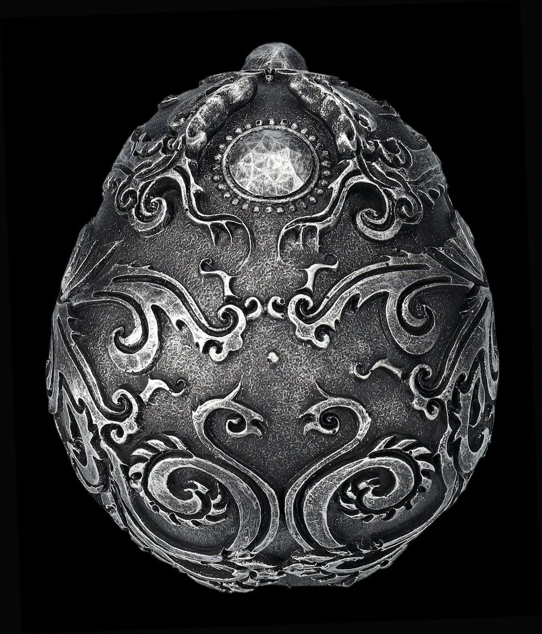 Totenkopf Schwarz - Gothic Skull 9 Totenkopf Schwarz - Gothic Skull – Bild 7