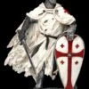 Ritterfigur Weiß - Templer Mit Schwert -Figurenmodell Geschäft 2D FS25457 Ritterfigur weiss Templer mit Schwert 1tjsLGRRgbjJuR 1280x1280