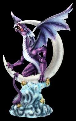 Drachenfigur - Bathor Auf Halbmond