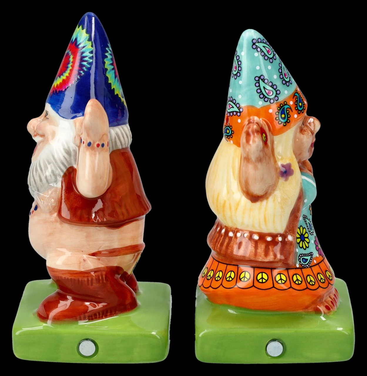 Salz- Und Pfefferstreuer - Hippie Zwerge 6 Salz- Und Pfefferstreuer - Hippie Zwerge – Bild 4