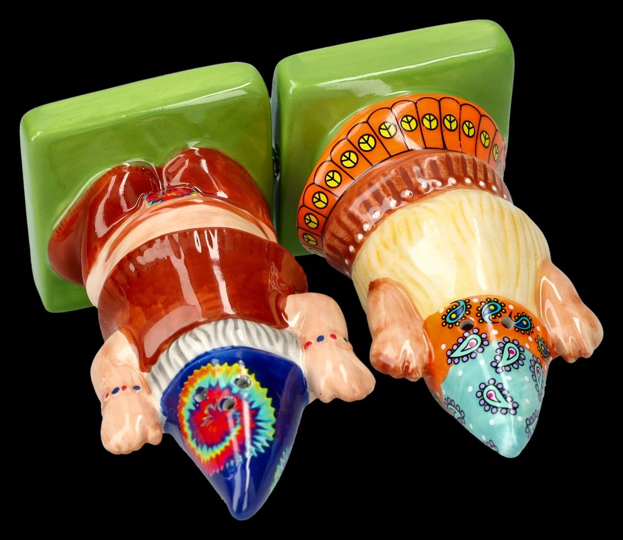 Salz- Und Pfefferstreuer - Hippie Zwerge 9 Salz- Und Pfefferstreuer - Hippie Zwerge – Bild 7