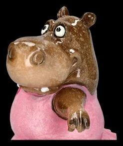 Lustige Nilpferd Figur - Ballerina -Figurenmodell Geschäft 2D FS25586 Lustige Nilpferd Figur Ballerina 2 1280x1280