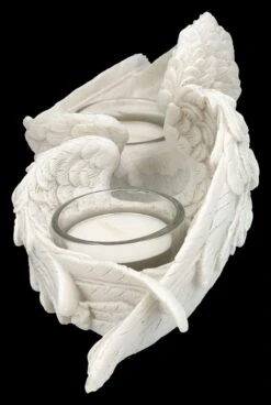 Teelichthalter - Engelsflügel 2er Set -Figurenmodell Geschäft 2D FS25618 Teelichthalter Engelsfl gel 2er Set 2 1280x1280