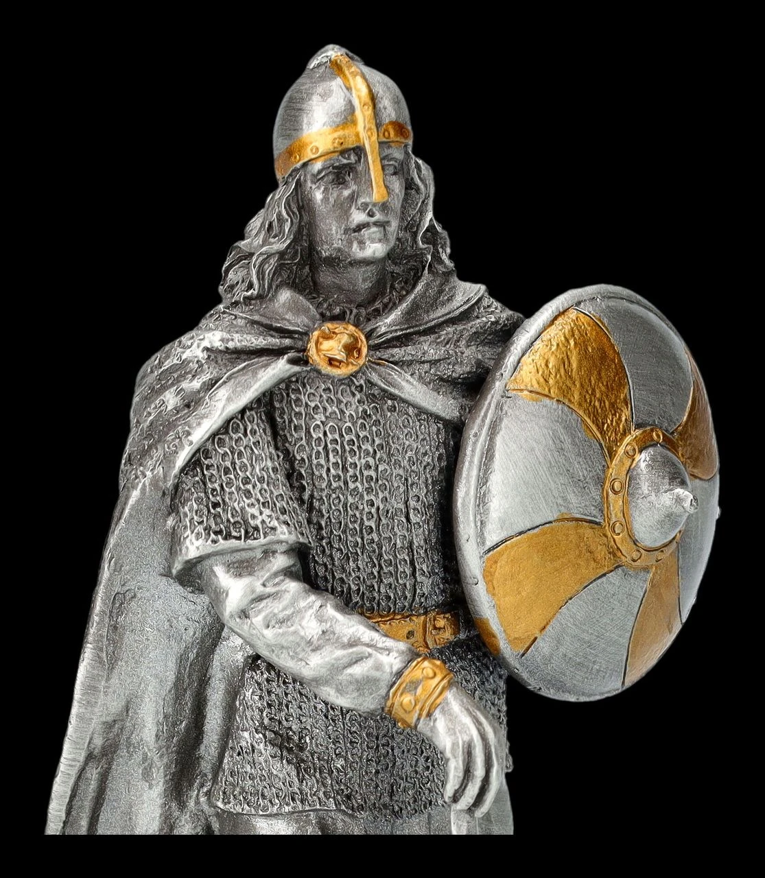 Zinnfigur - Wikinger Mit Axt Und Schild 10 Zinnfigur - Wikinger Mit Axt Und Schild – Bild 8