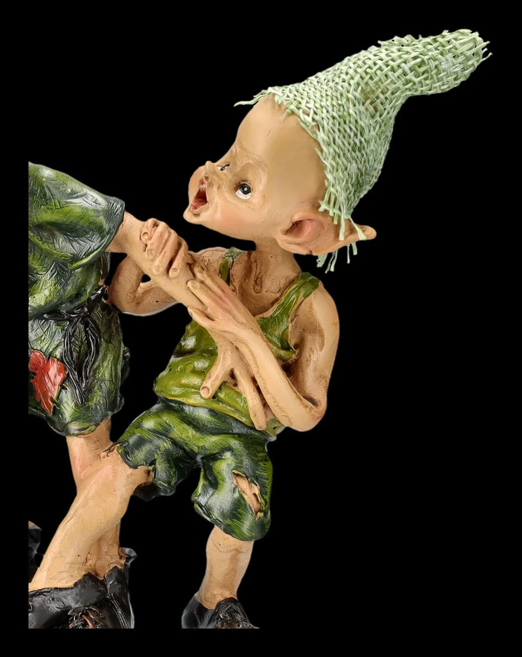 Pixie Kobold Figur - Kantenhocker Flüsterpost 10 Pixie Kobold Figur - Kantenhocker Flüsterpost – Bild 8