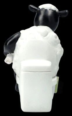 Lustige Schaf Figur - Handyzeit Am Klo -Figurenmodell Geschäft 2D FS25932 Lustige Schaf Figur Handyzeit am Klo 5 1280x1280