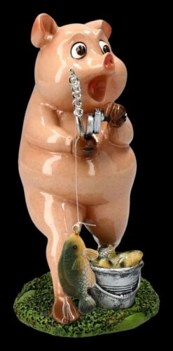 Lustige Schweine Figur Beim Angeln 14 Lustige Schweine Figur Beim Angeln -Figurenmodell Geschäft 2D FS25946 vLustige Schweine Figur beim Angeln 6 1280x1280