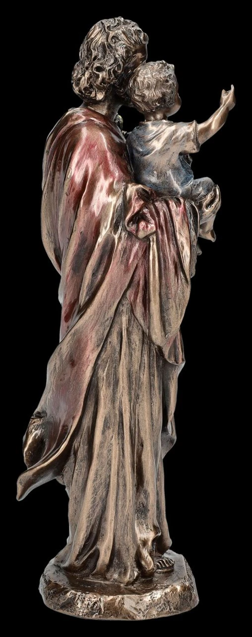 Heiliger Josef Figur Mit Baby Jesus 8 Heiliger Josef Figur Mit Baby Jesus – Bild 6