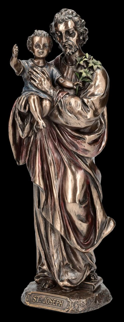 Heiliger Josef Figur Mit Baby Jesus 3 Heiliger Josef Figur Mit Baby Jesus