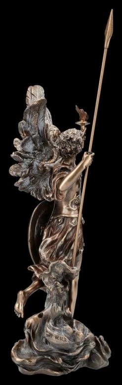 Erzengel Uriel Figur Mit Fackel Und Speer -Figurenmodell Geschäft 2D FS25974 Erzengel Uriel Figur mit Fackel und Speer 4 1280x1280