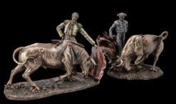 Torero Figuren Set - Matadoren Beim Stierkampf -Figurenmodell Geschäft 2D FS25984 Torero Figuren Set Matadoren beim Stierkampf 4 1280x1280