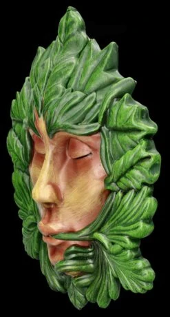 Wandrelief Greenman - Atme Die Natur -Figurenmodell Geschäft 2D FS26025 Wandrelief Greenman Atme die Natur 3 1280x1280
