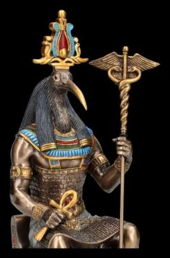 Thoth Figur - Ägyptischer Gott Der Weisheit Auf Thron -Figurenmodell Geschäft 2D FS26075 Thoth Figur gyptischer Gott der Weisheit auf Thron 2 1280x1280