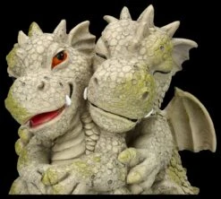 Garten Figur - Drachen Umarmung -Figurenmodell Geschäft 2D FS26153 Garten Figur Drachen Umarmung 2 1280x1280