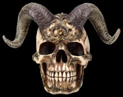 Totenkopf Figur Mit Hörnern - Diablo Skull -Figurenmodell Geschäft 2D FS26190 Totenkopf Figur mit H rnern Diablo Skull 3 1280x1280