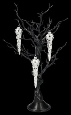 Weihnachtskugeln 3er Set - Einhorn-Hörner