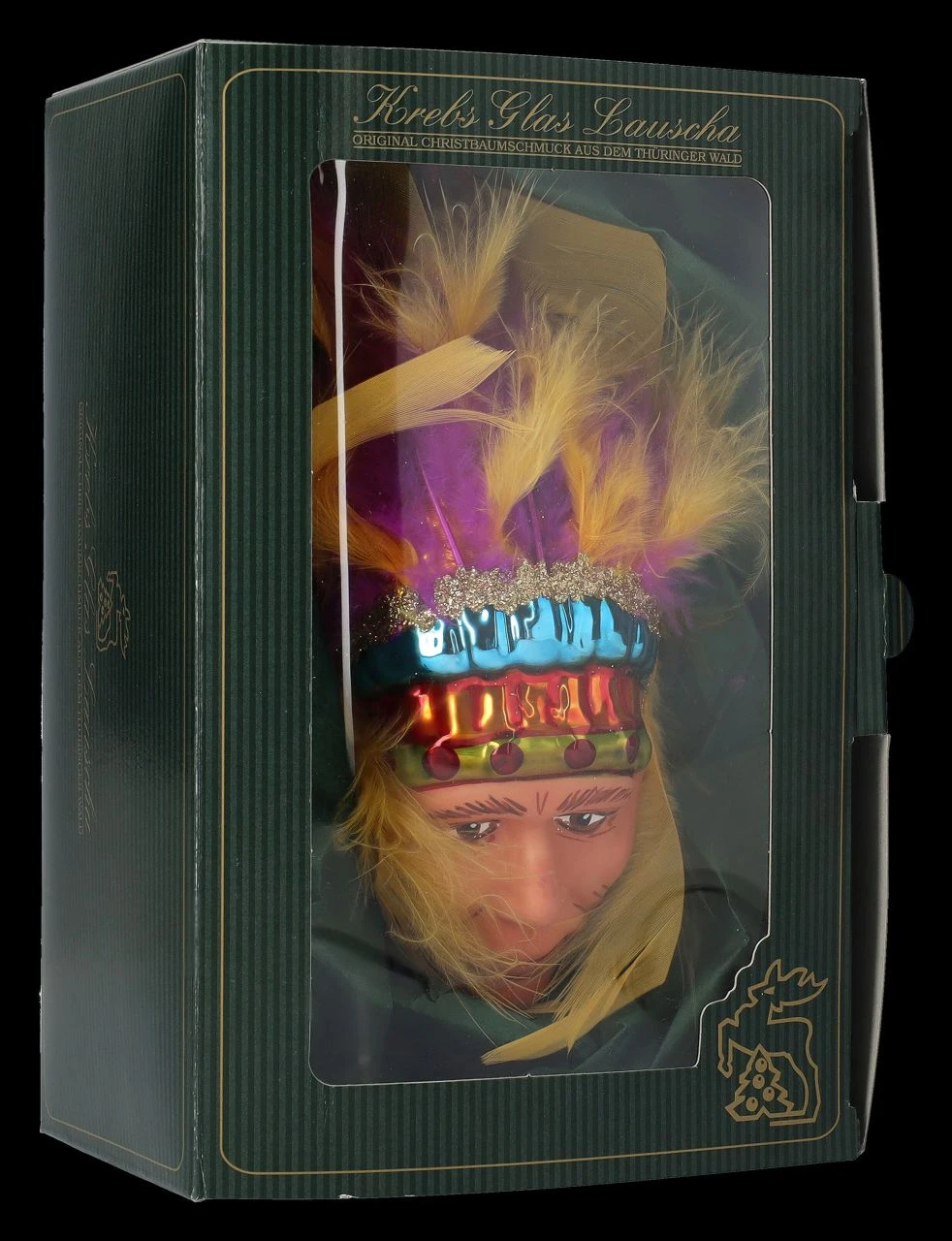 Weihnachtskugel - Indianer 4 Weihnachtskugel - Indianer – Bild 2