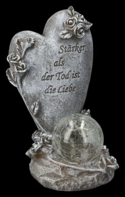 Grabengel Herz Set Mit Solar-Licht -Figurenmodell Geschäft 2D FS26246 GrabfigurHerz Set mit Solar Licht 4 1280x1280