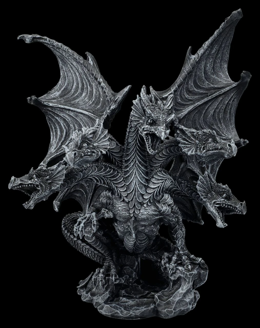 Drachenfigur Fünfköpfig - Dark Hydra 3 Drachenfigur Fünfköpfig - Dark Hydra