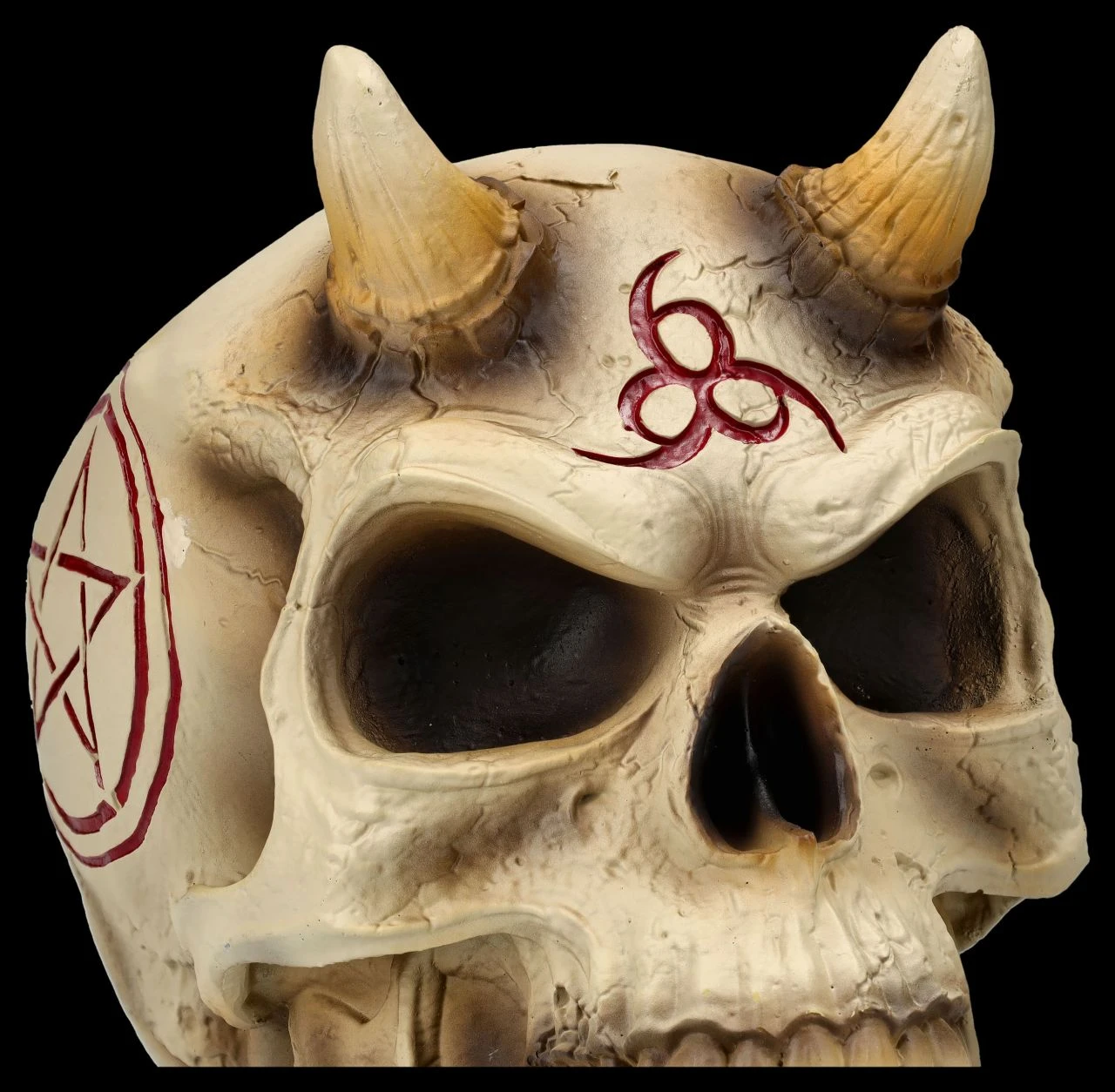 Totenkopf Figur Teufel - 666 By James Ryman 10 Totenkopf Figur Teufel - 666 By James Ryman – Bild 8