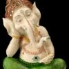 Ganesha Figur Handbemalt - Dösend -Figurenmodell Geschäft 2D FS26386 Ganesha Figuren handbemalt Schlafend 1 1280x1280