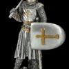 Zinnfigur - Kreuzritter Mit Axt Und Schild -Figurenmodell Geschäft 2D FS26392 Kreuzritter mit Axt und Schild 1 1280x1280