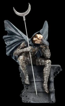 Khonshu Figur - Ägyptischer Mondgott Sitzend