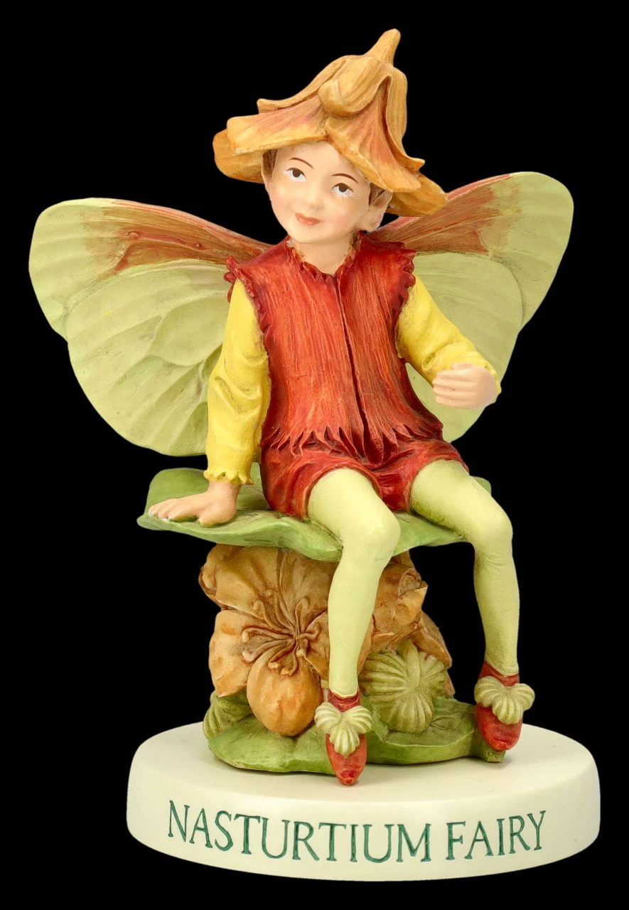 Elfen Figur - Kapuzinerkresse Fee 3 Elfen Figur - Kapuzinerkresse Fee