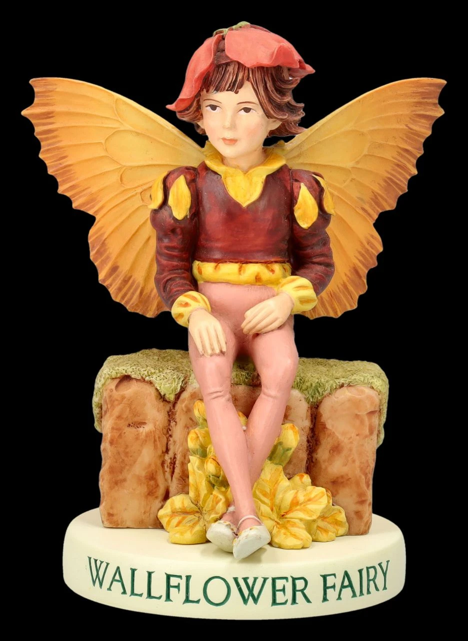 Elfen Figur - Goldlack Fee 3 Elfen Figur - Goldlack Fee