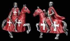 Ritter Magnete 12er Set - Kreuzritter Rot -Figurenmodell Geschäft 2D FS26619 Ritter Magnete 12er Set Kreuzritter rot 3 1280x1280
