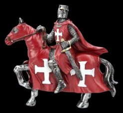 Ritter Magnete 12er Set - Kreuzritter Rot -Figurenmodell Geschäft 2D FS26619 Ritter Magnete 12er Set Kreuzritter rot 7 1280x1280