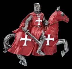 Ritter Magnete 12er Set - Kreuzritter Rot -Figurenmodell Geschäft 2D FS26619 Ritter Magnete 12er Set Kreuzritter rot 8 1280x1280