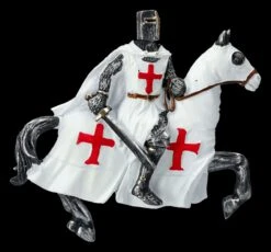 Ritter Magnete 12er Set - Kreuzritter Weiß -Figurenmodell Geschäft 2D FS26620 Ritter Magnete 12er Set Kreuzritter weiss 4 1280x1280