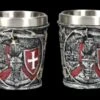 Schnapsbecher 6er Set - Kreuzritter Rot 2 Schnapsbecher 6er Set - Kreuzritter Rot -Figurenmodell Geschäft 2D FS26621 Schnapsbecher 6er Set Kreuzritter rot 2 1280x1280