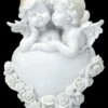 Engel Figur - Putten Mit Herz "Bussi"