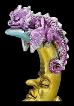 Drachen Figur - Baby Schläft Auf Mond -Figurenmodell Geschäft 2D FS26668 Drachen Figur Baby schlaft auf Mond 2 1280x1280