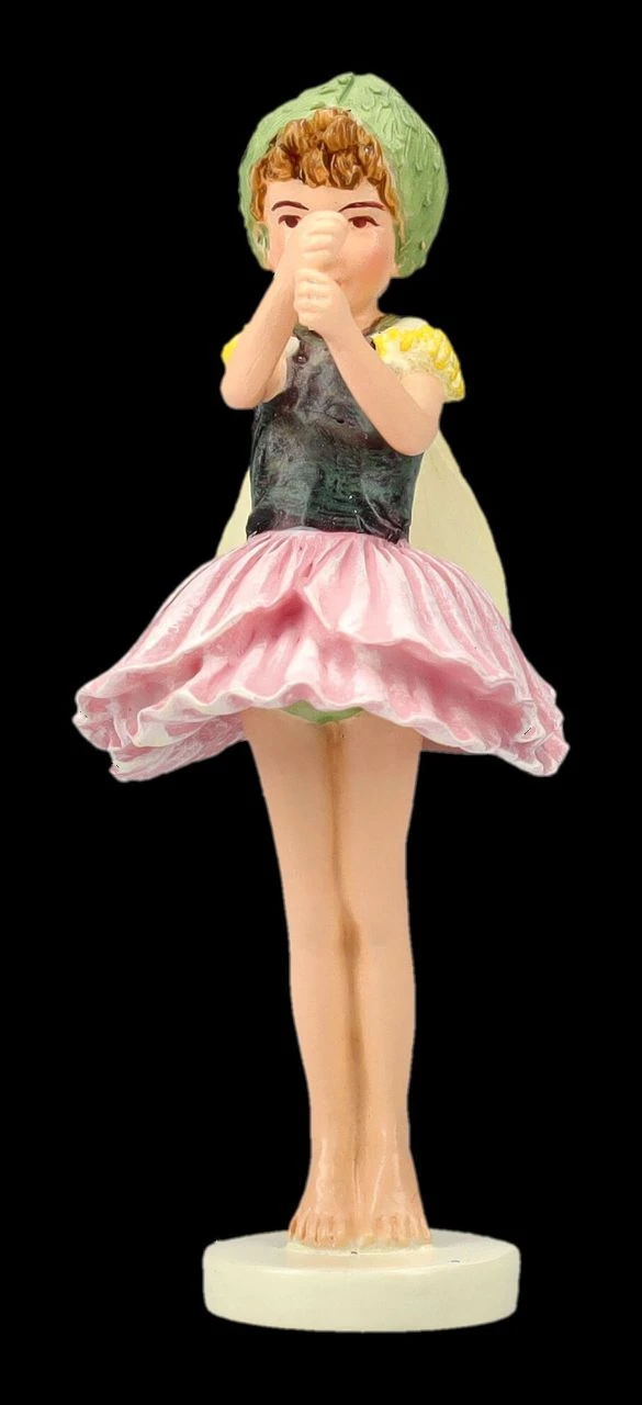 Elfen Figur - Mohnblumen Fee Mini 4 Elfen Figur - Mohnblumen Fee Mini – Bild 2