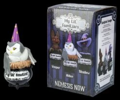 NEMESIS NOW Eulen Figur - My Lil Familiar - Alden -Figurenmodell Geschäft 2D FS26689 Eulen Figur My lil Familiar Alden 3 1280x1280