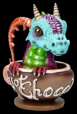 Drachenfigur In Tasse - Heiße Schokolade Mit Rupert -Figurenmodell Geschäft 2D FS26715 Drachenfigur in Tasse Heie Schokolade mit Rupert 6 1280x1280